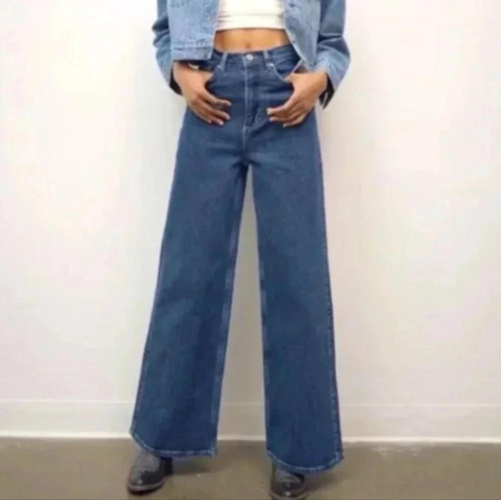 Urban Outfitters BDG wide leg high rise Size 28 - Picture 1 of 5